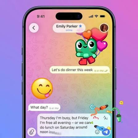 Як можна відзначити день народження Telegram