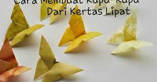 Cara membuat origami burung merak dari uang kertas rupiah. Cara Membuat Origami Kupu Kupu Dari Kertas Lipat Dengan Mudah Dr Sampah
