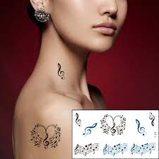 Download, print and play sheet music from musicnotes.com, the largest library of official, licensed digital sheet music. 1 Blatt Musiknote Abnehmbare Wasserdichte Korperkunst Temporare Tatowierung Aufkleber Tattoo Sticker Temporary Tattoo Stickerbody Art Temporary Tattoo Aliexpress