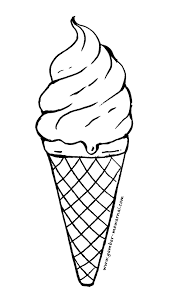 Kumpulan gambar mewarnai es krim, sajian lezat penuh gizi. Mewarnai Es Krim Contoh Gambar Mewarnai