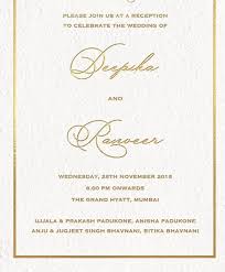 Deepika Padukone Wedding Card Google Search Wedding Cards Cards Place Card Holders