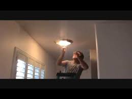 If your breaker box is not marked with each area of the house, you might have to turn off each breaker and see what it controls. How To Remove A Light Fixture Youtube