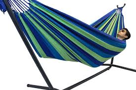 Sunnyglade 7.6'l x 4.5'w x 6.7' swing hammock canopy swing hanging bed for backyard,garden, patio, porch, dark grey. Our List Of The Top 10 Hammocks With Stands Hammock Universe Canada
