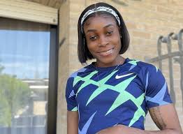 The previous olympian to so do was florence griffith joyner at the 1988 seoul summer. Ex Mtjqh6wsjym