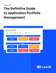 Portfolio management is the selection, prioritisation and control of an organisation's programmes and projects, in line with its strategic objectives and capacity to deliver. Application Portfolio Management The Definitive Guide Leanix