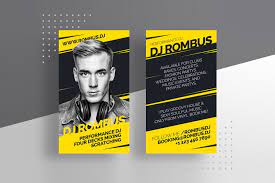 Bleed size 3 3/4 x 2 1/4 (3.75 x 2.25) Get Dj Business Cards You Ll Love Free Print Ready
