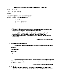 Moh siew ling telah mencadangkan supaya minit mesyuarat ini diterima dan disokong oleh cik. Contoh Minit Mesyuarat Ppda 2019