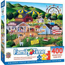 Puzzle warehouse helps with the search by putting all jigsaws of 500 to 650 pieces into one navigation, including countless images from popular artists, animals, to glow in the dark jigsaws. Masterpieces Inc Summer Carnival 400 Piece Large Ez Grip Jigsaw Puzzle Target