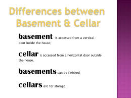 If the property is crossing a lot that touches two streets and therefore two curbs, you will measure the cellar/basement in two parts, one for each street. Houses