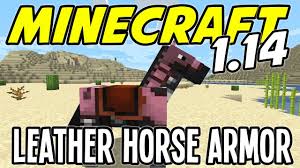Quality tools is a mod made by tmtravlr that gives your armor, tools, and weapons random qualities. Minecraft 1 14 New Leather Horse Armor Minecraft 1 14 Playthrough Ep 17 Youtube