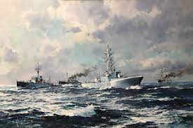 There is currently no wiki page for the tag royal canadian navy. Royal Canadian Navy Painting By Naval Artist Dale Byhre
