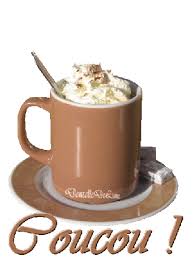 Pause Cafe 310 Fille De Cafe Coucou Gif