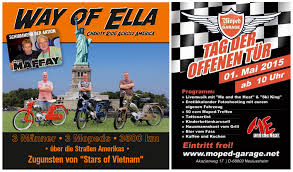 Should of taken a hint right there. Way Of Ella Bei Der Moped Garage Way Of Ella