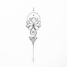 Image Result For Unalome Tattoo Meaning Image Meaning Result Tattoo Unalome Small Lotus Tattoo Lotus Tattoo Design Unalome Tattoo