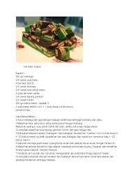 Resepi kek batik lembut sedap mudah dan simple (biskut via bulletinmedia.blogspot.com. Kek Batik Empire