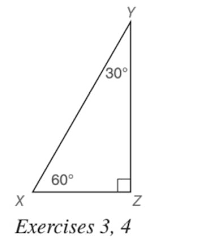 After this, press solve triangle306090. For The 30 60 90 Triangle Shown Suppose That X Y 2 A Find A X Z B Y Z Bartleby