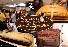 Signature mille crepe cake operating hours: Grab Free Cake At Original Cake S Paradigm Mall Opening On 28 November 2017 Johor Now