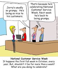It seems as though ever. National Customer Service Week Archives Shep Hyken