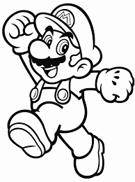 Mario Bros Para Colorear