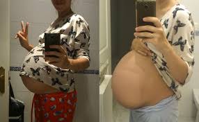 El bebé se mueve en la barriga. La Barriga En El Embarazo Gemelar Mama Valiente