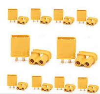 10 Pair Upgra Amass XT30U Connector 2mm gold-plated Plug for Low RC Lipo  Battery