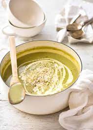 Melt butter in a pot over medium heat. Healthy Creamy Zucchini Soup Recipetin Eats
