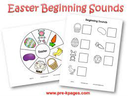 Bunny headband (in blue & pink). Easter Theme Activities In Preschool