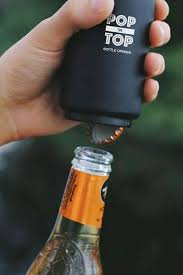 Pop The Top Automatic Beer Bottle Opener Beer Bottle Opener Beer Bottle Bottle