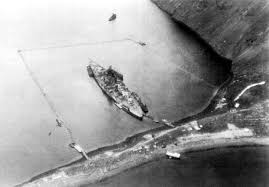 November 1944 starter tvangsevakueringen av befolkningen i kåfjord og 16 november samme år ble. Tirpitz With The Torpedonetts Mapio Net