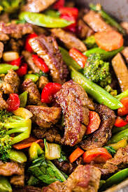 Heat your pan over a medium high heat and add the beef strips, salt and diced onions and fry till lightly golden, giving it a light toss. Veggie Packed Steak Stir Fry Gluten Free One Pan What Molly Made