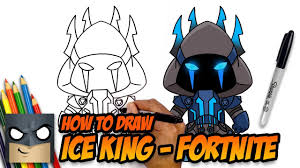 If you like playing fortnite then you should subscribe to b&d gaming production youtube channel. How To Draw Fortnite Ice King Step By Step Youtube