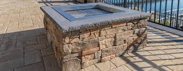 That's why we cater to all your hardscaping & swimming pool needs. Cast Stone Wall Square Fire Pit Kit Ep Henry