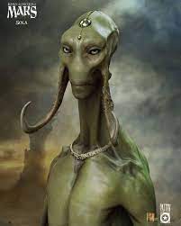 Sola A Female Thark From John Carter Movie Based On Egb Books Http Pixologic Com Interview John Carter Legacy 3 Img Imag John Carter Of Mars Alien Movies