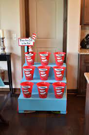 Toss The Cat In The Hat Game For Thing One And Thing Two Birthday Party Dr Seuss Birthday Party Dr Suess Birthday Party Ideas Dr Seuss Party Ideas