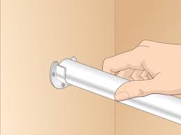 Measure up from the floor at that location and use your pencil to mark both. How To Install A Closet Rod 14 Steps With Pictures Wikihow