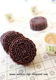 butter flour me 爱的心灵之约 巧克力月饼 chocolate moon cake moon cake cake chocolate