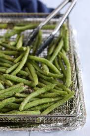 Keto Air Fryer Roasted Green Beans Recipe Kasey Trenum