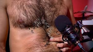 ASMR MALE: Gentle Belly and Chest Hair Scratching
