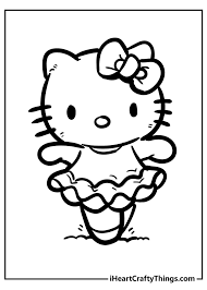 We have templates, cut outs and activities too! Hello Kitty Coloring Pages Cute And 100 Free 2021