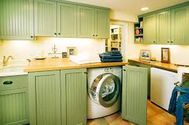 kitchen design with washing machine