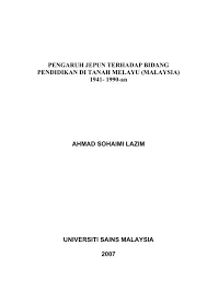 Kesan ini kepada masyarakat melayu ialah menjadikan bahasa melayu yang sudah mula diketepikan akibat daripada proses penjajahan serta. Pengaruh Jepun Terhadap Bidang Pendidikan Di Tanah Melayu