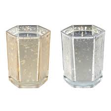 Assorted 4 Silver Snow Tabletop Scented Candle By Ashland Michaels