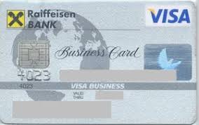 Visa business card enables you to make transactions globally, top up and pay with ease, and access. Bank Card Visa Business Raiffeisen Bank Romania Col Ro Vi 0021 08