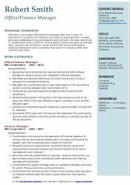Finance managers bear a lot of responsibility for the financial health of an organization. Finance Manager Resume Samples Qwikresume