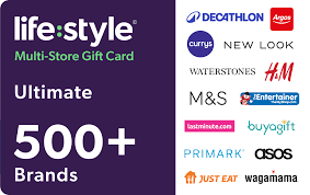 Lifestyle Ultimate Gift Card — Choose From 300+ Brands | Asda Gift Cards