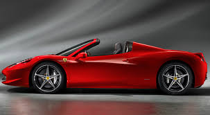 The history of ferrari's garage. Ferrari 458 Spider Convertible