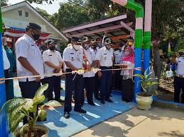 .pesawat jatuh di perairan sekitar pulau laki, kelurahan pulau tidung, kepulauan seribu selatan pada sabtu (9/1). Pemerintahan Kepulauan Seribu