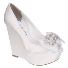 David Tutera Wedge Wedding Shoes Now At Myglassslipper Com Wedding Shoes Designer Wedding Shoes Bridal Shoes