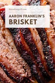 Aaron Franklin S Signature Brisket Recipe Explained Theonlinegrill Com Recipe Smoked Food Recipes Brisket Recipes Brisket Recipes Smoked