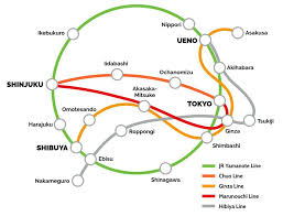 Maps circle line projects public transport land transport. Tokyo S Yamanote Line Circle The City Japanistry Com